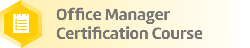 Office Manager Certification Course